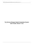 The Glorious Glasgow Haskell Compilation System User`s Guide