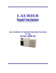 Hot Link to Varian Laurier Sci User Manual