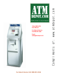 Triton 9600 ATM User Manual | 9600 Operators Manual