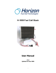 H-1000 Fuel Cell Stack User Manual
