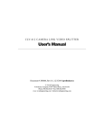 CLV-412 User`s Manual