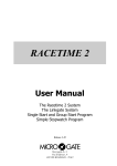 RACETIME 2 User Manual - Sports Timing International