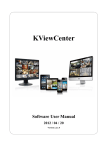 KViewCenter Software User Manual 2012 / 04 / 20