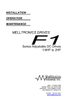 Melltronics F1 F1 User Manual