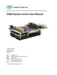 COM Express Carrier Manual