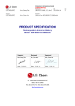 PRODUCT SPECIFICATION