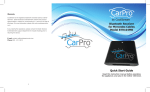 CoolStream CarPro User Manual-Mercedes-MC