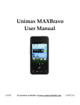 Unimax MAXBravo User Manual - i