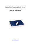 Bipolar Radio Frequency Beauty Device SE