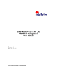 LiBS Mobile Version 1.9 Lite User Manual