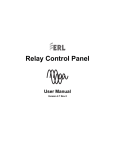 Relay Control Panel User Manual v2.7 Rev 0.book