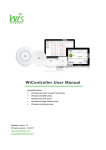 WiController User Manual - Wisnetworks Technologies CO., LTD.
