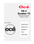 PS 3 Enabler 75 - Océ | Printing for Professionals