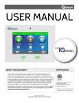 to the Qolsys IQ User Manual