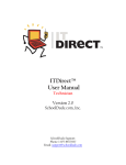 ITDirect™ User Manual Technician