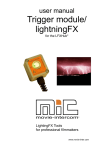 user manual lightningFX with trigger module - movie