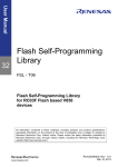 Flash Self-Programming Library