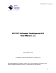 UEIPAC Software Development Kit User Manual 1.2