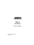 TSU LT User Manual (February 1999)