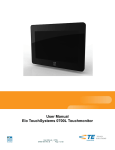 Touchmonitor User Guide