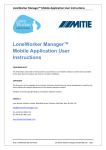 the LoneWorker Manager Mobile app manual.