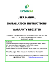 user manual installation instructions warranty register