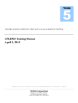 CPCDMS Training Manual April 1, 2015