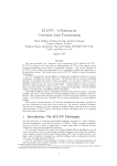 ECL PS : A Platform for Constraint Logic Programming