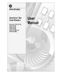 2755-6.9, AtomScan Bar Code Readers User Manual
