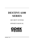 Destiny 6100 User`s Manual