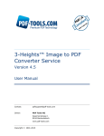 3-Heights™ Image to PDF Converter Service, User Manual