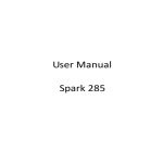 User Manual Spark 285