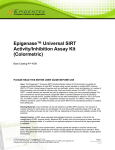 Epigenase™ Universal SIRT Activity/Inhibition Assay Kit