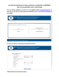 User Manual for The West Bengal Post Doctoral Medical Admission