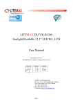 LITEMAX DLF/DLH1268 Sunlight Readable 12.1” LED