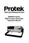 Protek Oscillator B8000FD