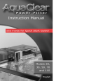 Instruction Manual - VASCA Aquarium Supply