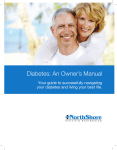 Diabetes: An Owner`s Manual - NorthShore University HealthSystem