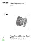 Flange Mounted Enclosed Clutch