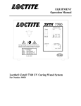 Users manual - LOCTITE Equipment