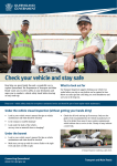 Transport Inspectors and vehicle safety factsheet