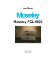 PCL 6000 User Reference Manual