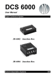 JB 6002 & JB 6004 Junction Box User Guide (English)