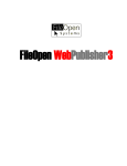 FileOpen WebPublisher3
