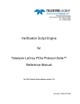 Verification Script Engine Reference Manual