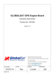 GLOBALSAT GPS Engine Board