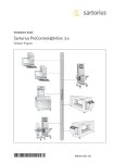 Sartorius ProControl@Inline 3.x