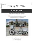 333 Manual - Liberty Electric Bikes