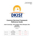 Common Services Reference Guide