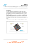 STEVAL-MKI062V2, iNEMO™ (iNErtial MOdule) demonstration